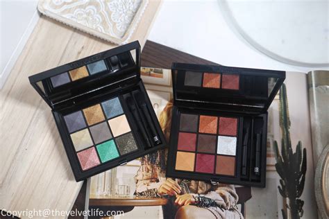 givenchy eyeshadow before after|Givenchy Le 9 De Givenchy Eyeshadow Palette Review.